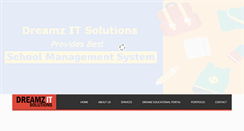 Desktop Screenshot of dreamzitsolutions.com