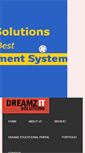Mobile Screenshot of dreamzitsolutions.com